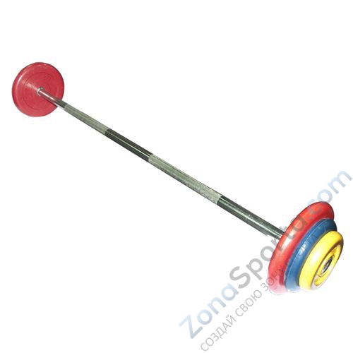 Штанга MB Barbell MB-BarMW-C17,5 женская неразборная