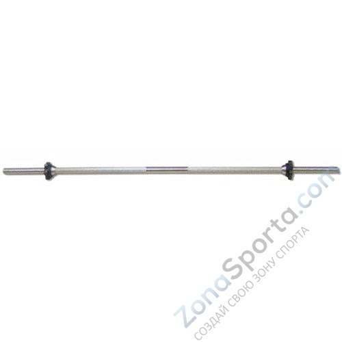 Гриф MB Barbell MB-BarM30-1250B прямой, втулка 30 мм