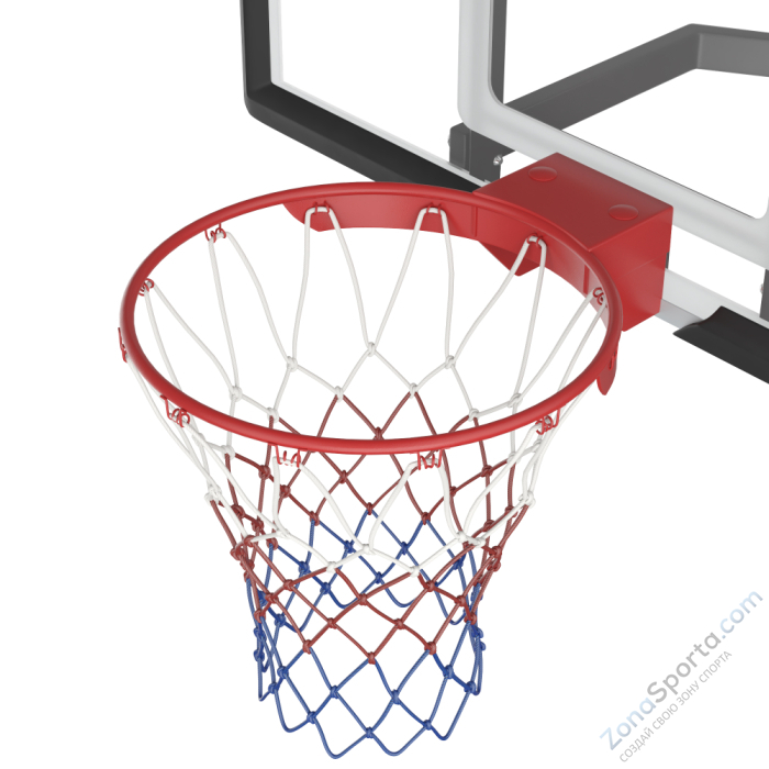 Баскетбольная стойка стационарная UNIX Line B-Stand-TG 54x32 R45 H230-305 см BSTSSTPR305_54TGBK