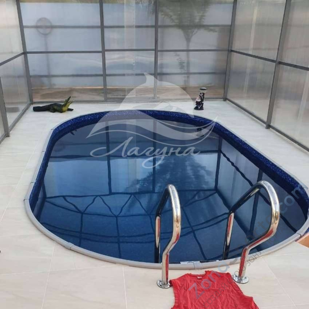 Бассейн Лагуна ТМ565 овальный 5 х 2,5 х 1,25 м