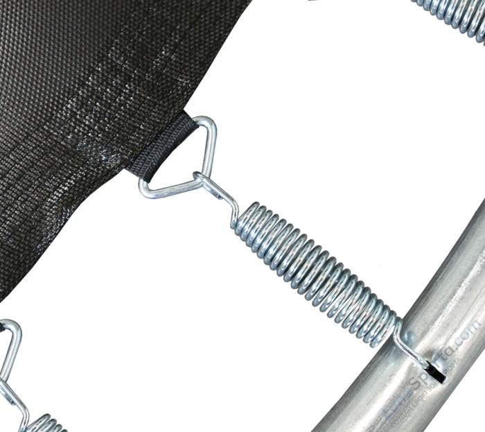 Батут Arland 8FT с внешней страховочной сеткой и лестницей (Light green)