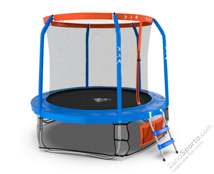 Батут DFC Jump Basket с сеткой 8FT-JBSK-B