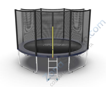 Батут Evo Jump External 12ft (Blue) 