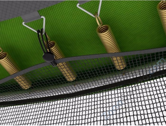 Батут Unix line 12 ft outside (Green)