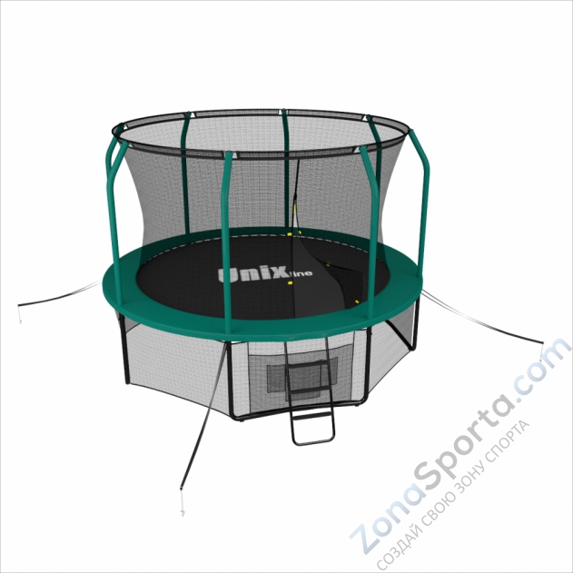 Батут Unix line 10 ft Supreme (Green)