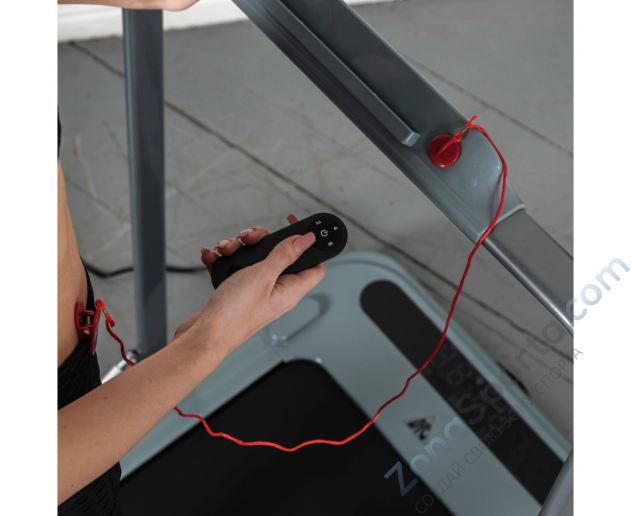 Беговая дорожка DFC Libero Slim T100G (серебристая)