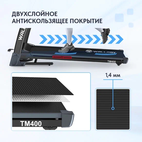 Беговая дорожка Wallaby TM400