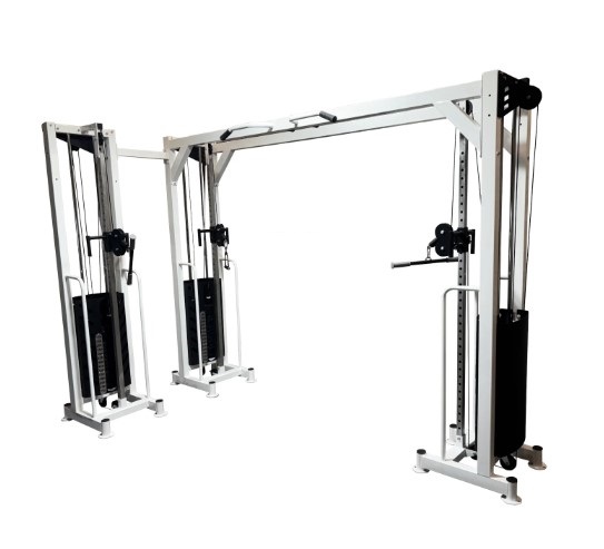 Блочный тренажер кроссовер тройной (регулируемый) DEXsport AG-050