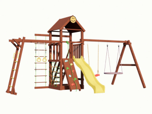 Детская деревянная площадка Smile Big Net Grab