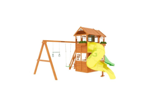 Детская площадка IgraGrad Клубный домик 2 с трубой Luxe