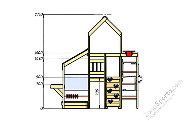 Детская площадка IgraGrad В4