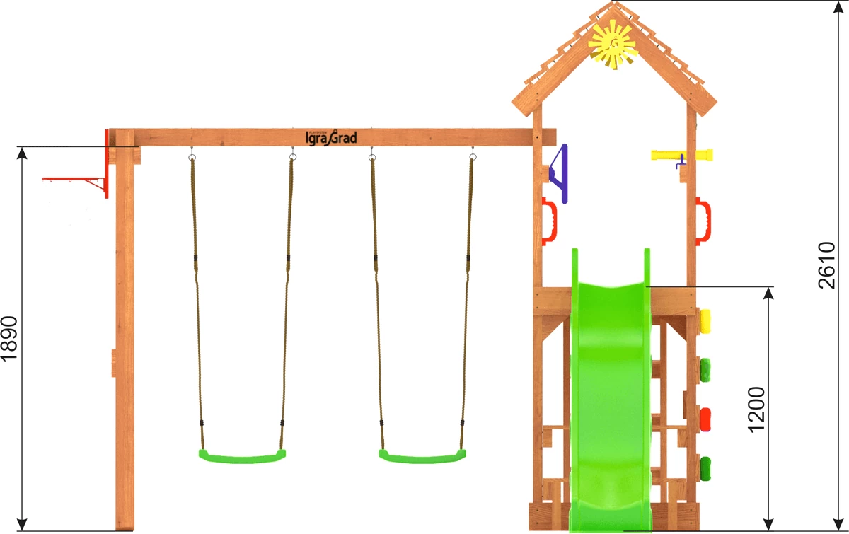 Детская площадка IgraGrad W7