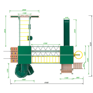 Детская площадка Пикник Форест Кракен Компакт