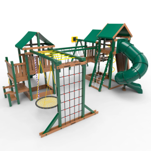 Детская площадка Пикник Форест Стэйдж К с винтовой трубой