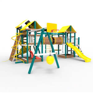 Детская площадка Пикник Лэйк Стэйдж Бонд с трубой