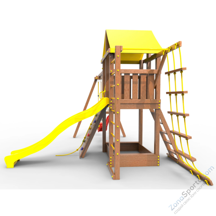 Детская площадка Пикник Оптимус с турником и шведской стенкой