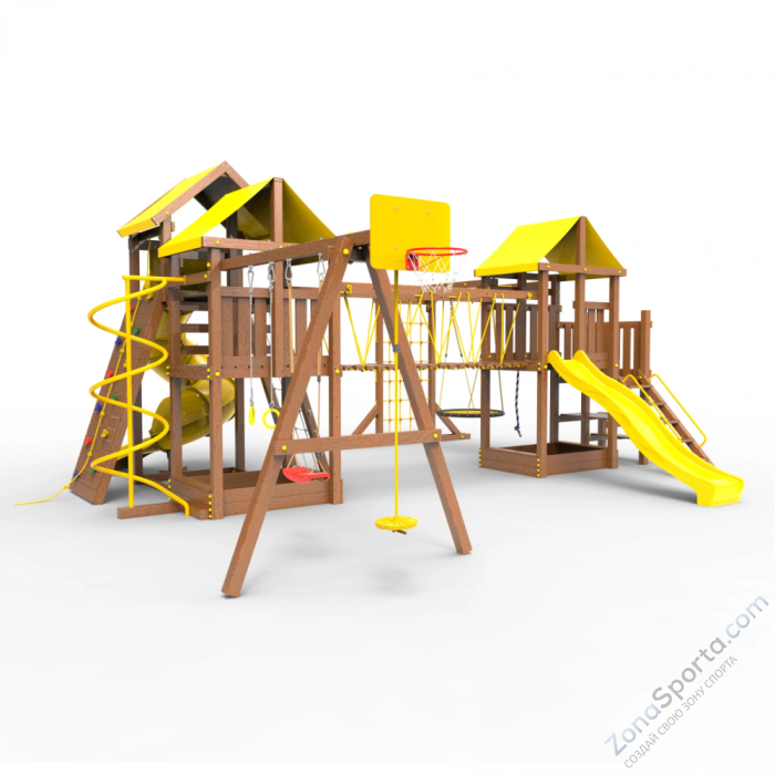 Детская площадка Пикник Оптимус Стэйдж К с винтовой трубой