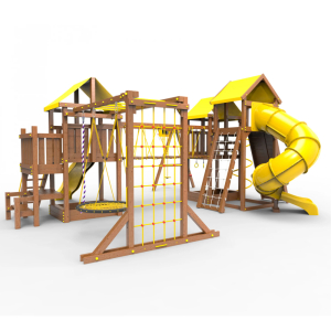 Детская площадка Пикник Оптимус Стэйдж К с винтовой трубой