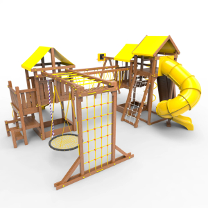 Детская площадка Пикник Оптимус Стэйдж К с винтовой трубой