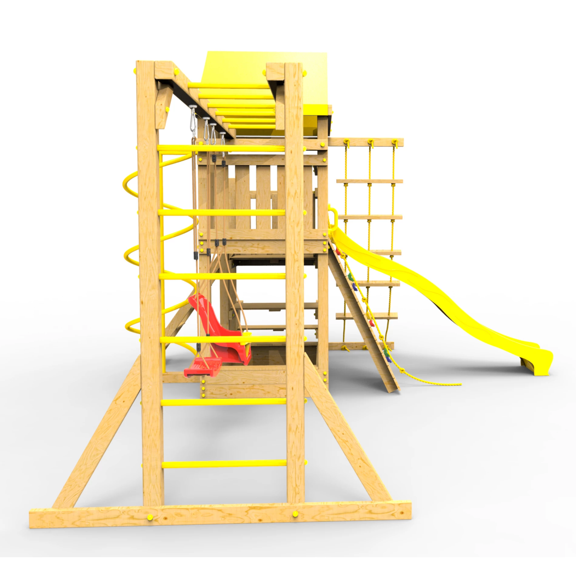 Детская площадка Пикник Стандарт Макси с рукоходом Вираж