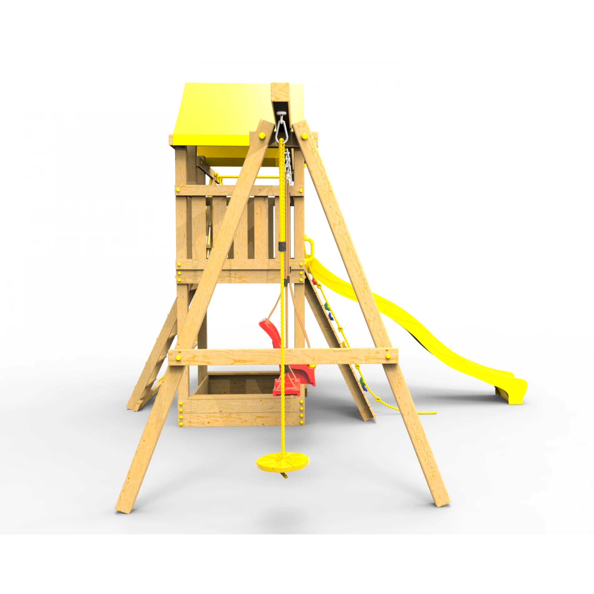 Детская площадка Пикник Стандарт с турником и шведской стенкой