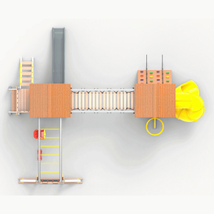 Детская площадка Пикник Ультра А Кракен с винтовой трубой