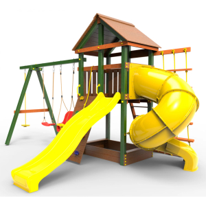 Детская площадка Пикник Вега Д с винтовой трубой