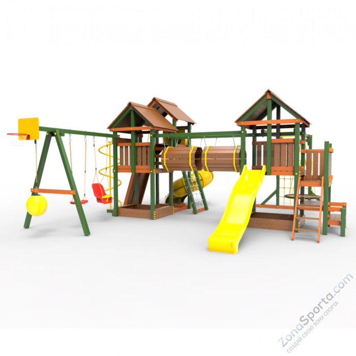 Детская площадка Пикник Вега Д Стэйдж Бонд с трубой