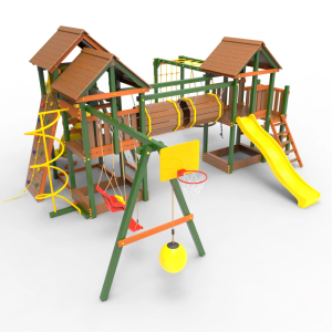 Детская площадка Пикник Вега Д Стэйдж Бонд с трубой