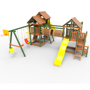 Детская площадка Пикник Вега Д Стэйдж Бонд с трубой