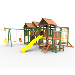 Детская площадка Пикник Вега Д Стэйдж Бонд с трубой