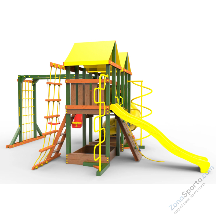 Детская площадка Пикник Вега Пацифик Light с винтовой трубой
