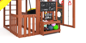 Детская площадка Савушка Куб-3 (Махагон)