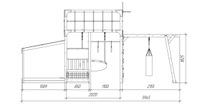 Детская площадка Савушка Куб-4 (Серый)