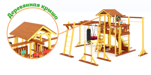 Детская площадка Савушка Семейная Comfort Plus