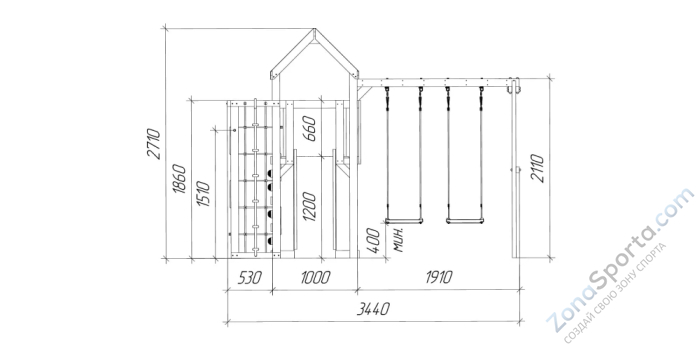 Детская площадка Савушка TooSun (Тусун) 8