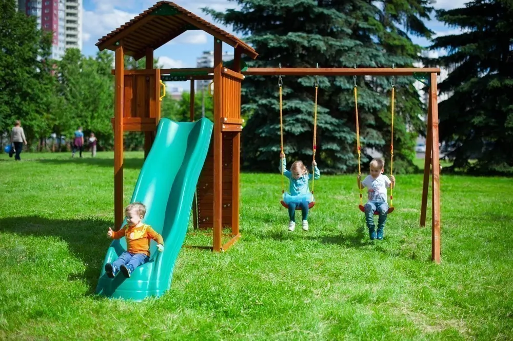 Детский игровой комплекс Jungle Cottage JC3