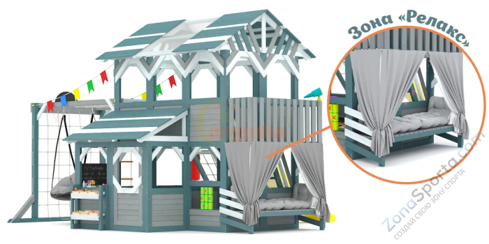 Детский игровой комплекс Савушка PlayHouse-4