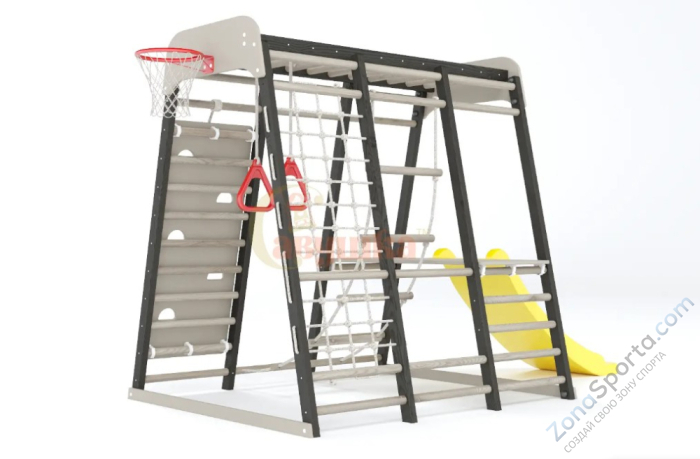 Детский комплекс Савушка Непоседа 2 nero-cappucino