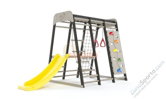 Детский комплекс Савушка Непоседа 2 nero-cappucino