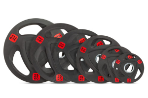 Диск 51 мм. обрезиненный с 3-мя хватами 5 кг VictoryFit VF-ST51050