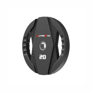 Диск полиуретановый с двумя хватами UltraGym UG2030С 15 кг 