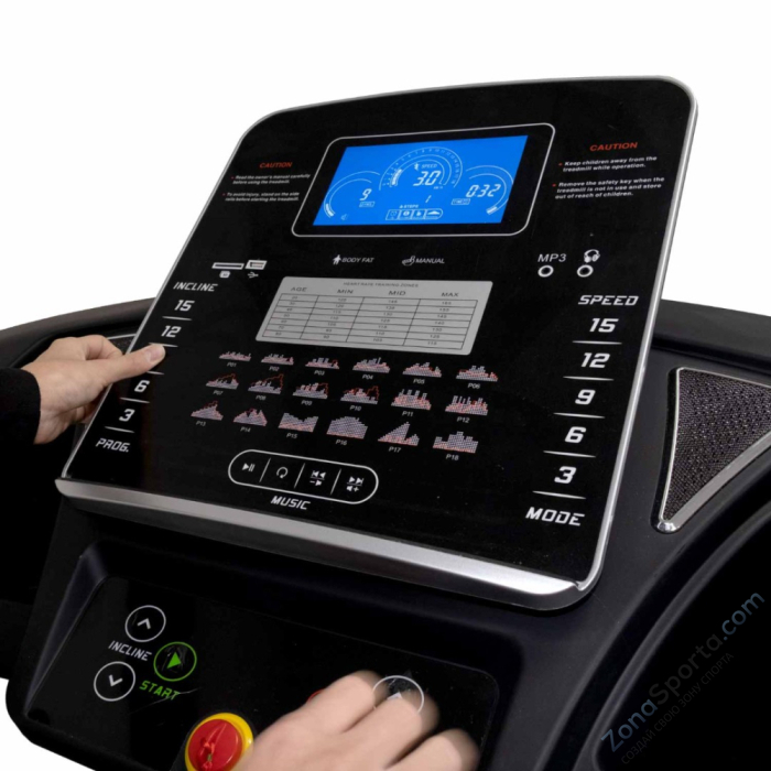 Электрическая беговая дорожка Protrain KD152D-C3