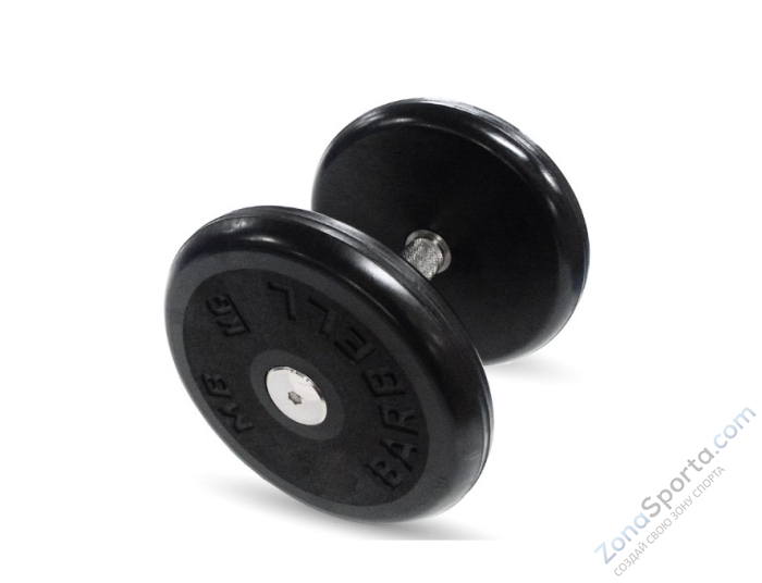 Гантель MB Barbell MB KL-16 неразборная (классик)