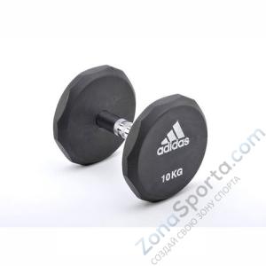 Гантель обрезиненная Adidas ADWT-10322 10 кг