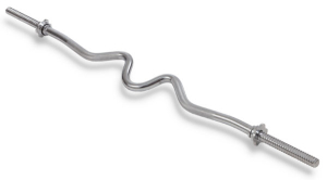 Гриф 25 мм. EZ-образный 1,2 м. до 120 кг. VictoryFit VF-S2512E120