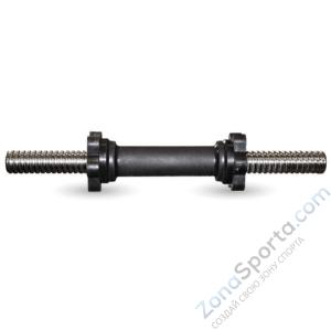 Гриф MB Barbell MB-BarM25-400B для гантели, втулка 25 мм