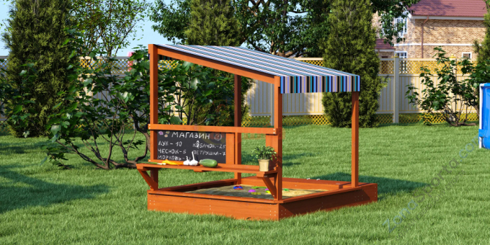 Игровой комплекс Песочный дворик Савушка-1