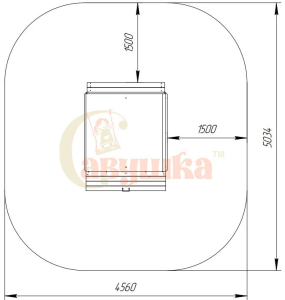 Игровой комплекс Песочный дворик Савушка-1