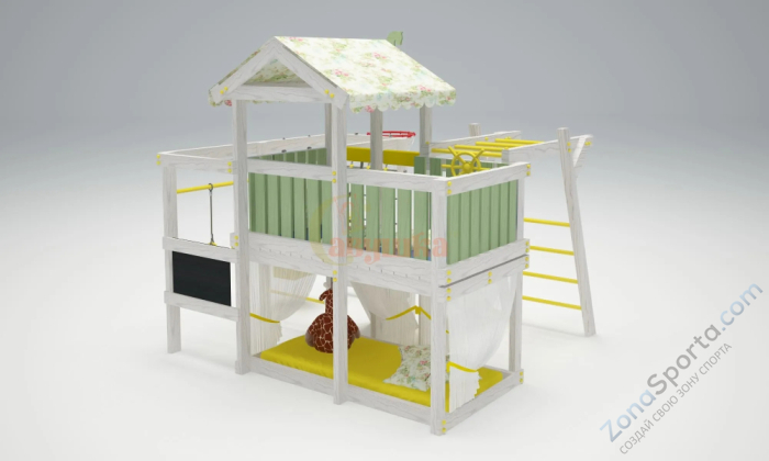 Игровой комплекс Савушка Baby 5 оливковый